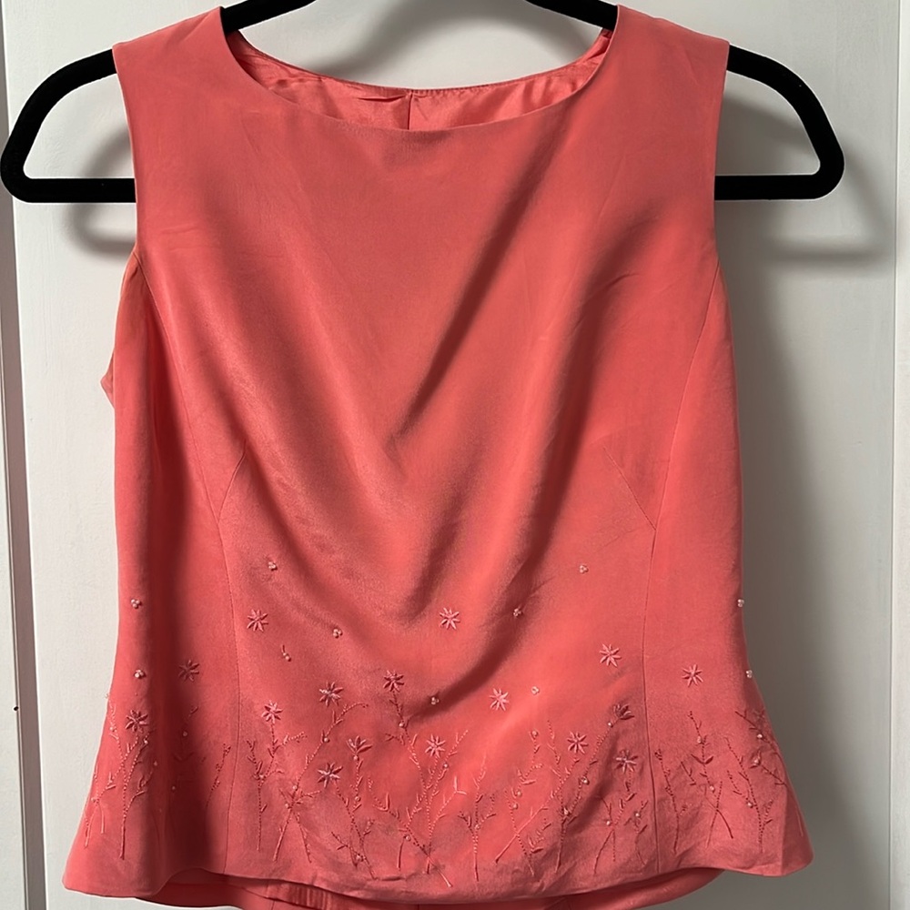 Evening Wear Beaded Top with embroidery